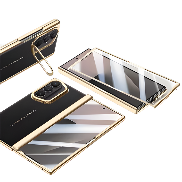Luxury Armor Leather Stand Case