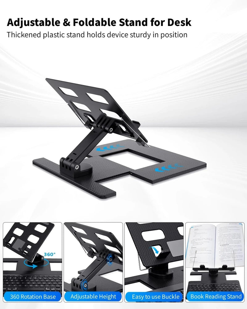 Wireless Keyboard & Stand Combo 4-in-1