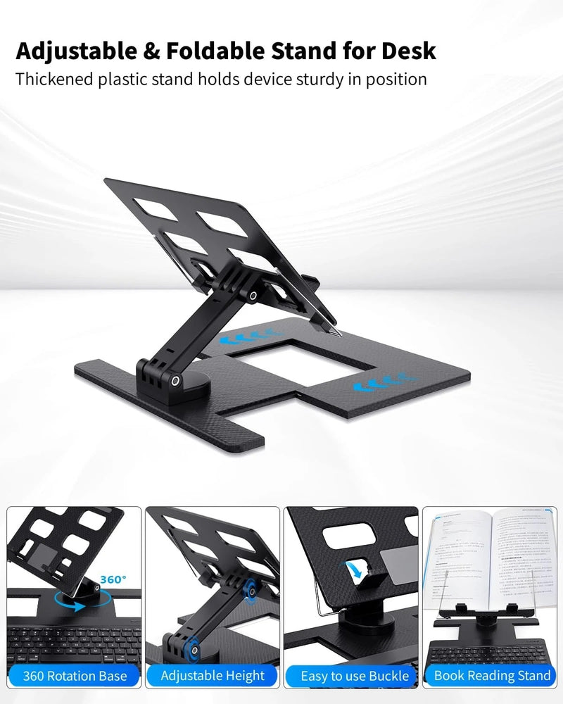 Wireless Keyboard & Stand Combo 4-in-1