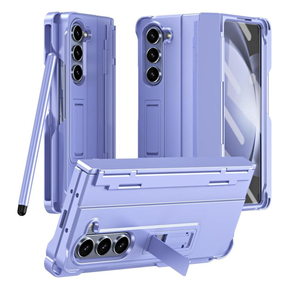 Folding Case with Pen and Hinge Guard