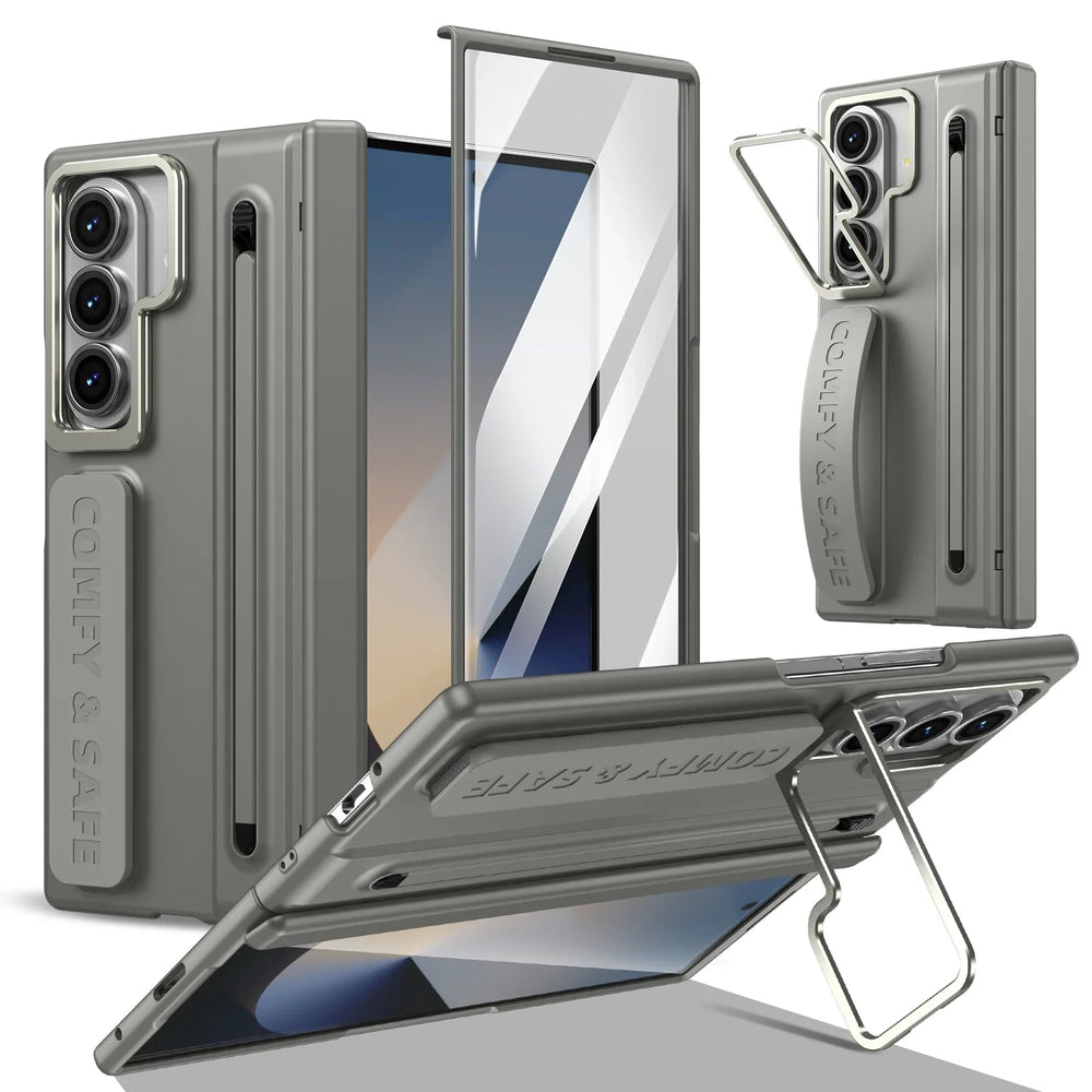 Galaxy Z Fold 6 Case with S Pen Slot and Screen Protector – View 10