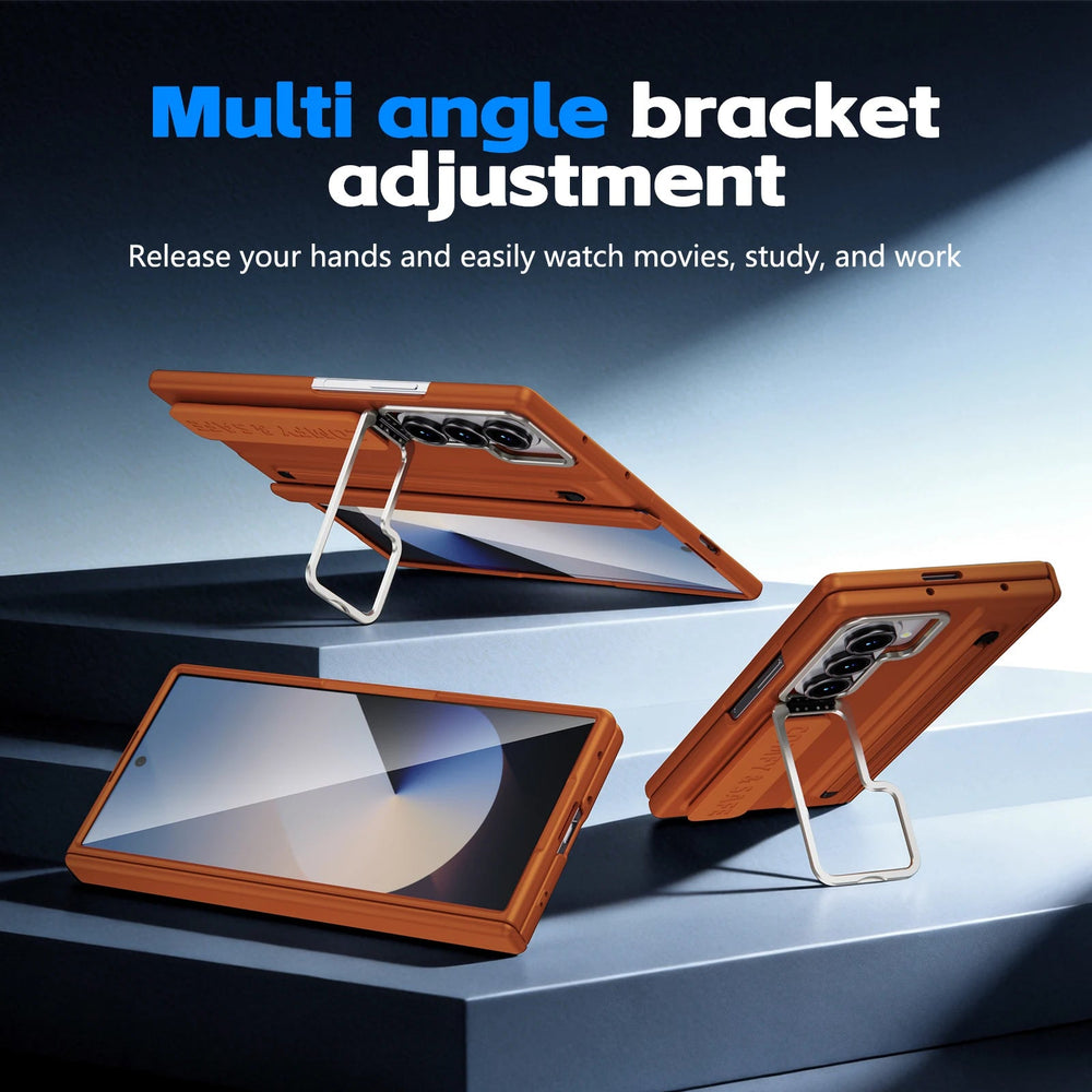 Galaxy Z Fold 6 Case with S Pen Slot and Screen Protector – View 5