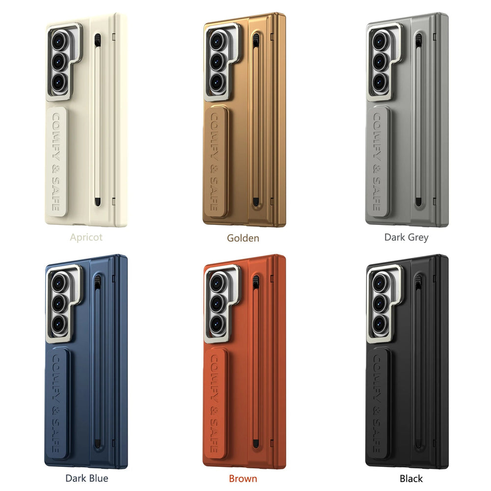 Galaxy Z Fold 6 Case with S Pen Slot and Screen Protector – View 6