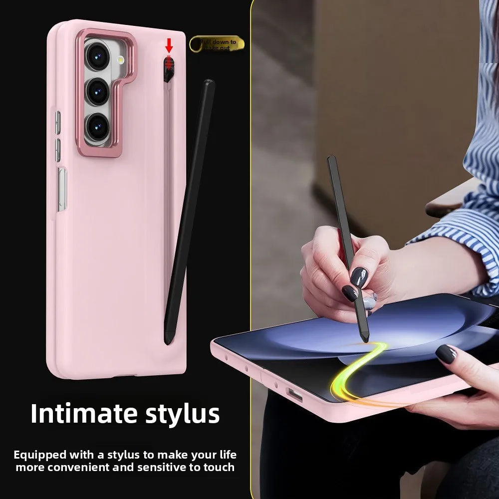 Galaxy Z Fold 6 Protective Case with S Pen Slot and Lens Guard – View 2