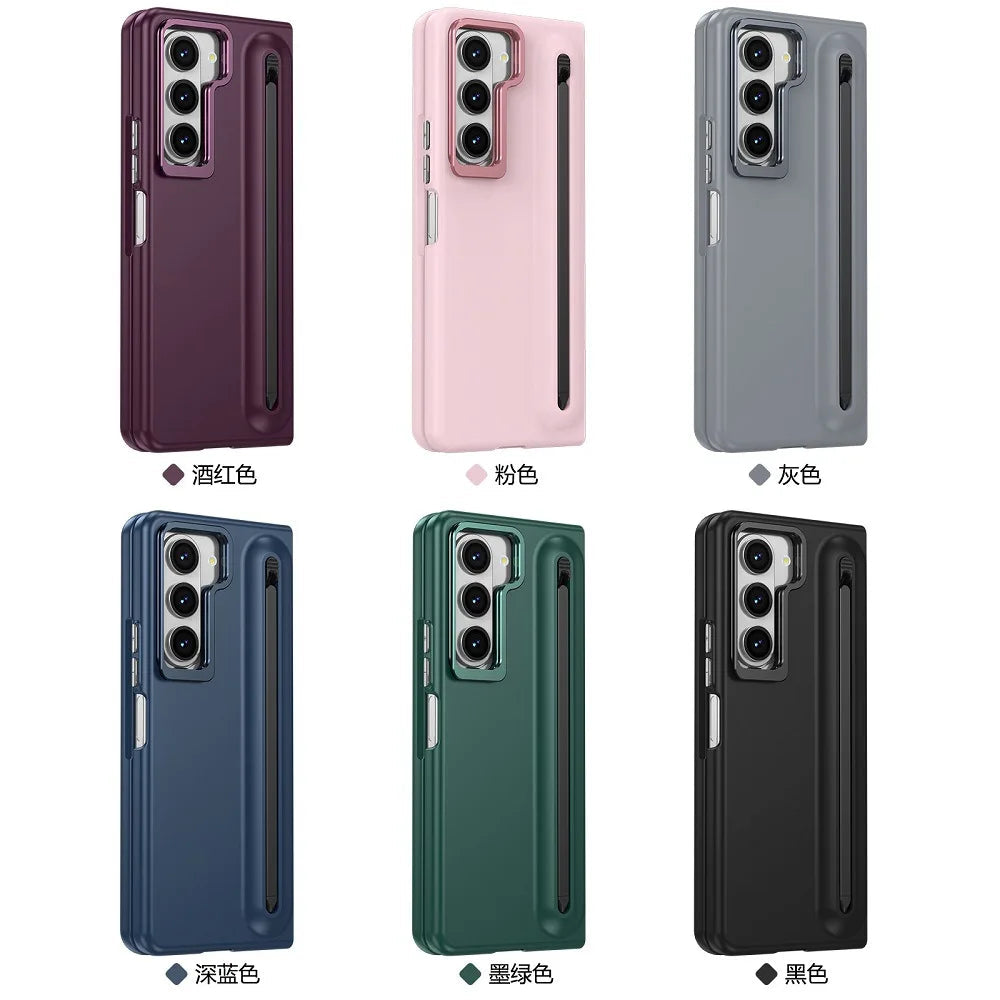 Galaxy Z Fold 6 Protective Case with S Pen Slot and Lens Guard – View 6