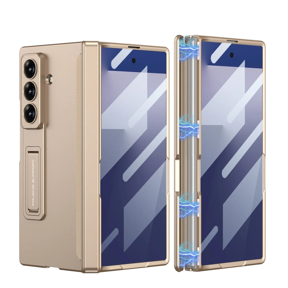 Galaxy Z Fold 7 Kickstand Case with 360° Hinge Protection – View 13