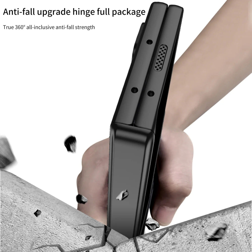Galaxy Z Fold 7 Kickstand Case with 360° Hinge Protection – View 7