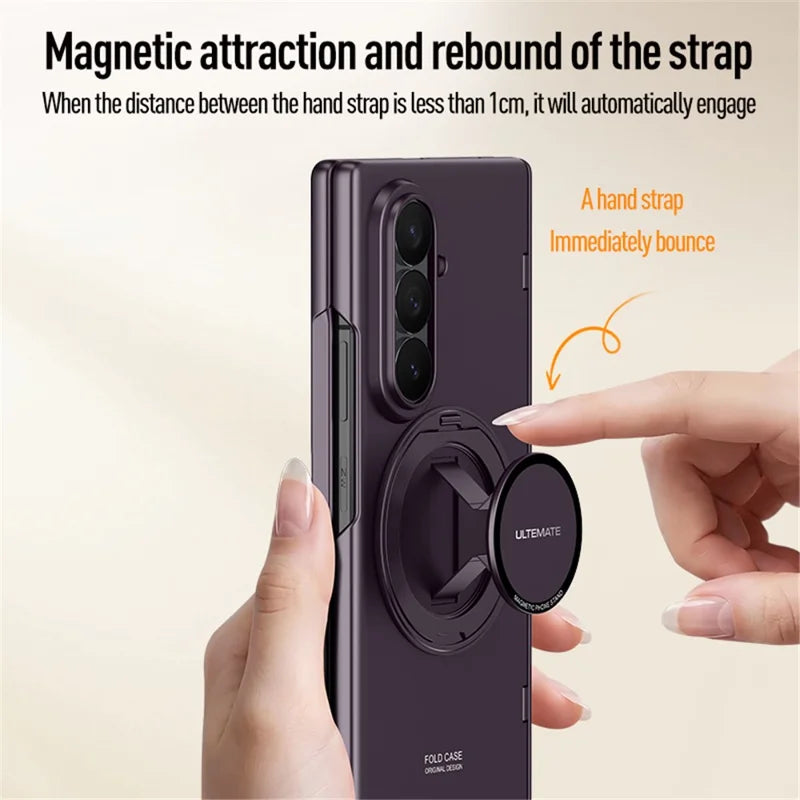 Galaxy Z Fold 8 Case with HD Screen Protector and Kickstand – View 12