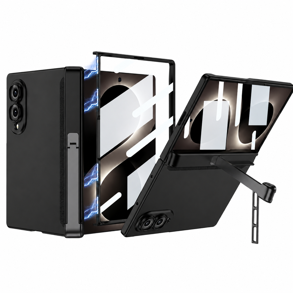 Galaxy Z Fold 8 Kickstand Case with Magnetic Screen Protector – View 9