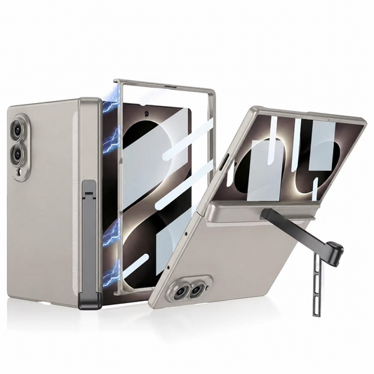 Galaxy Z Fold 8 Kickstand Case with Magnetic Screen Protector