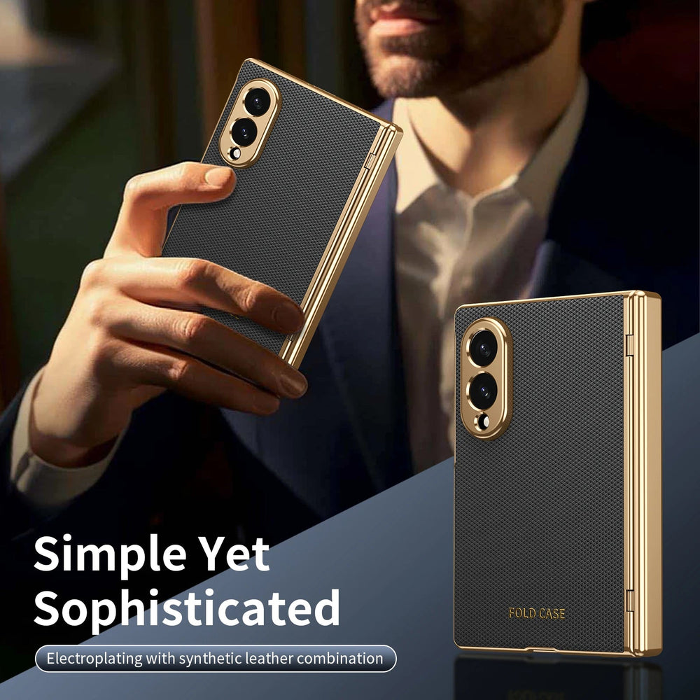 Galaxy Z Fold 8 Leather Case with Hinge Protection – View 2