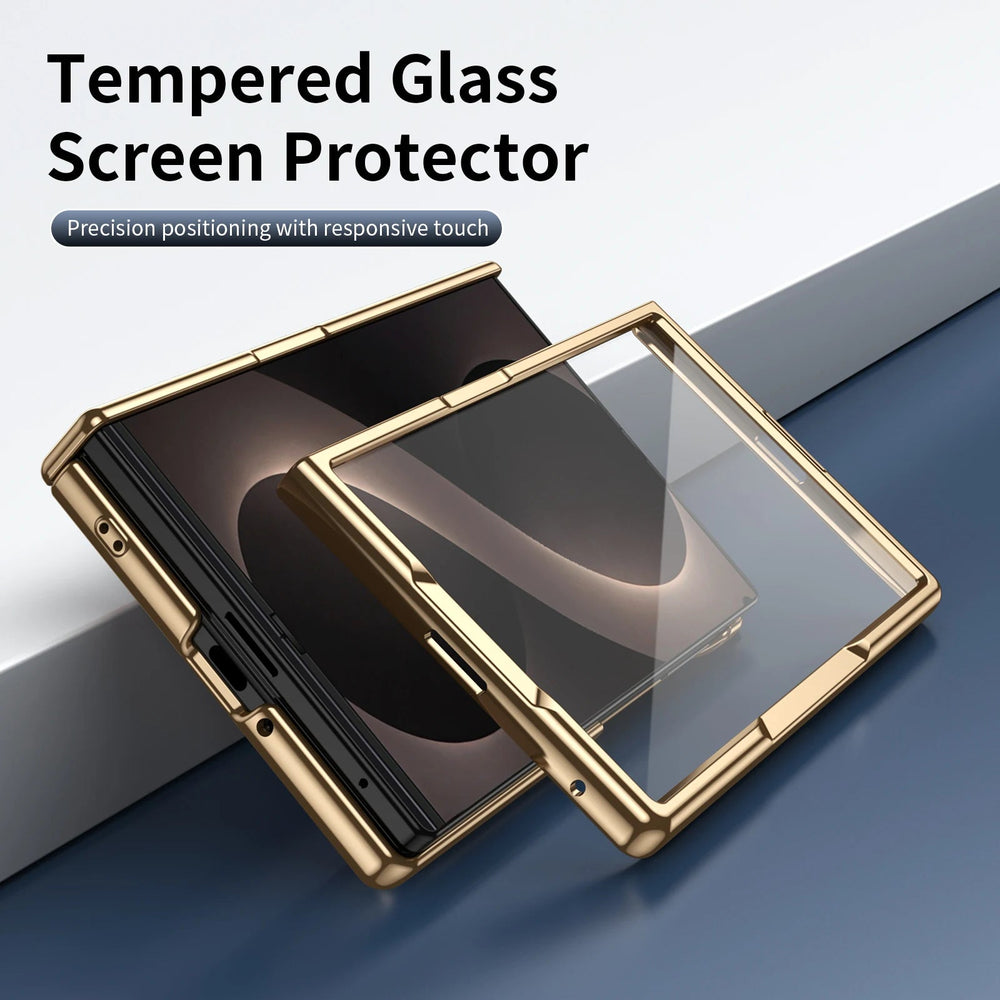 Galaxy Z Fold 8 Leather Case with Hinge Protection – View 4