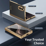 Galaxy Z Fold 8 Leather Case with Hinge Protection – View 5