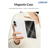 Galaxy Z Fold 8 Leather Case with Hinge Protection and MagSafe – View 4