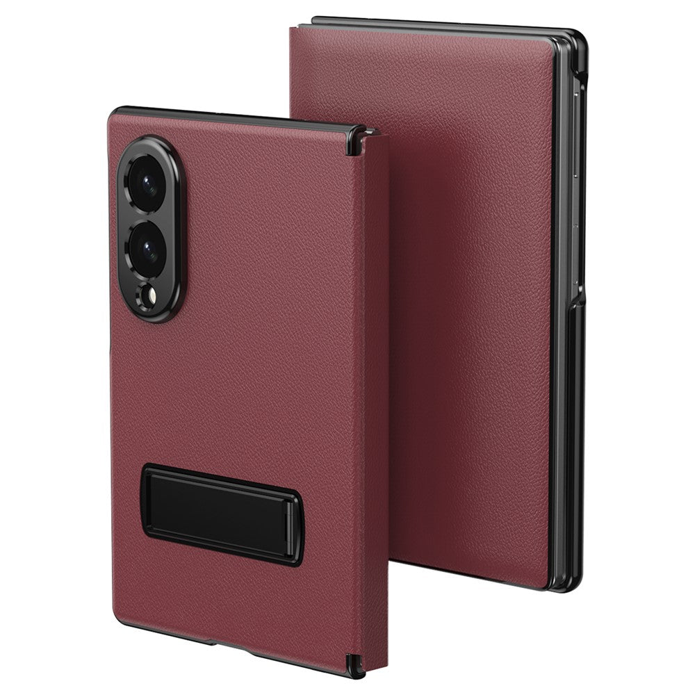 Galaxy Z Fold 8 Leather Flip Case with Kickstand – View 12