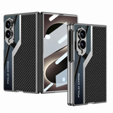 Galaxy Z Fold 8 Leather Metal Plating Case with Screen Protector – View 10