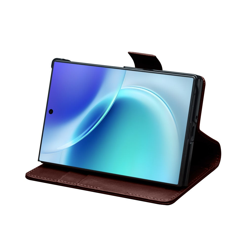 Galaxy Z Fold 8 Leather Sleeve Case with Landscape Stand – View 2
