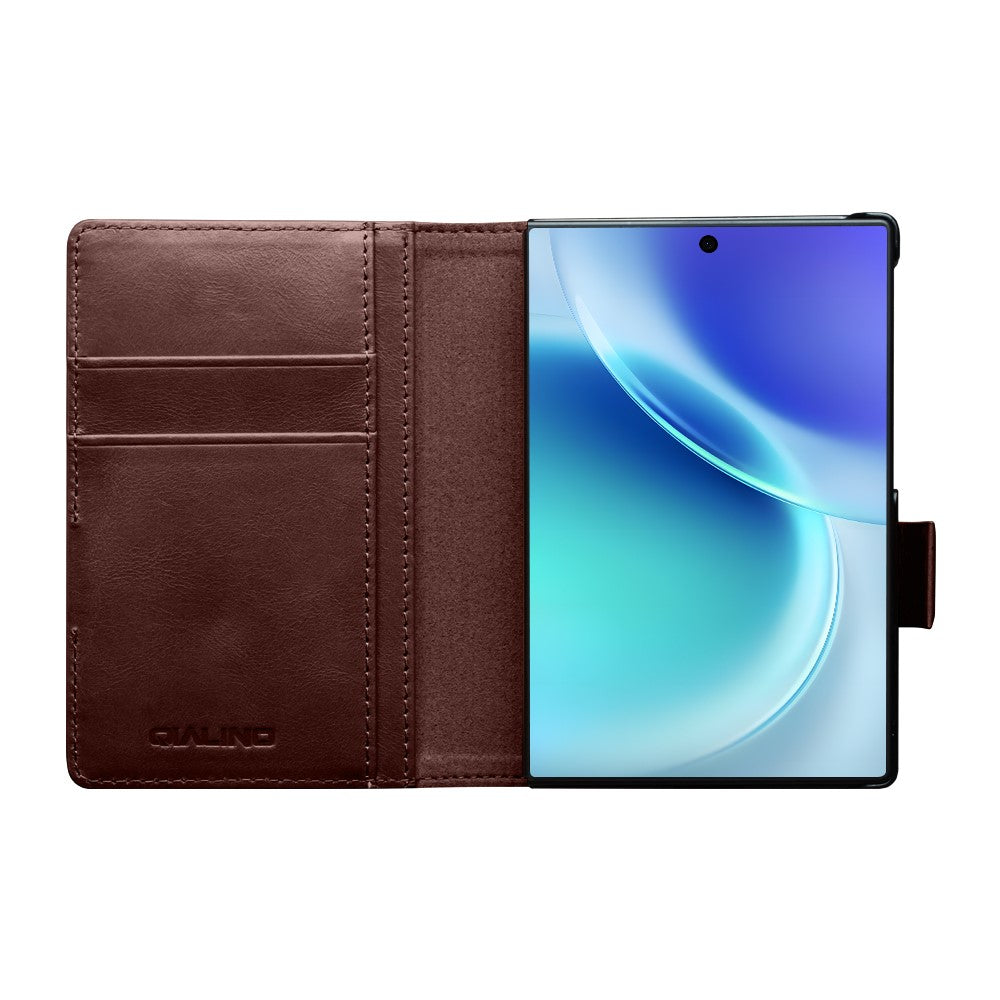 Galaxy Z Fold 8 Leather Sleeve Case with Landscape Stand – View 3
