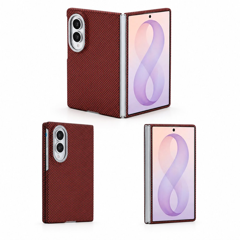 Galaxy Z Fold 8 MagSafe Carbon Fiber Case with Metal Lens Protector – View 2