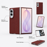 Galaxy Z Fold 8 MagSafe Carbon Fiber Case with Metal Lens Protector – View 3