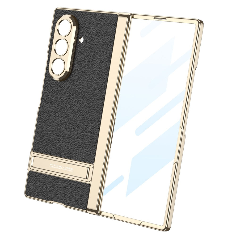 Galaxy Z Fold 8 MagSafe Carbon Fiber Leather Protective Case – View 4
