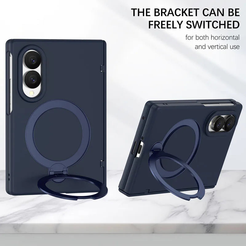 Galaxy Z Fold 8 MagSafe Metal Stand Case with Screen Protector – View 3