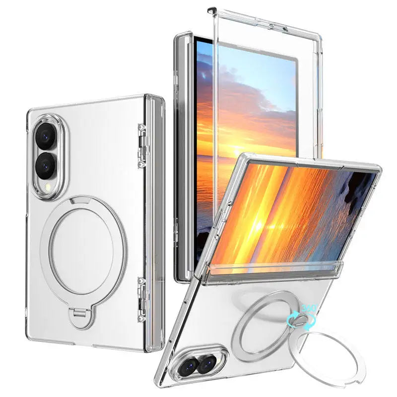 Galaxy Z Fold 8 MagSafe Metal Stand Case with Screen Protector – View 6