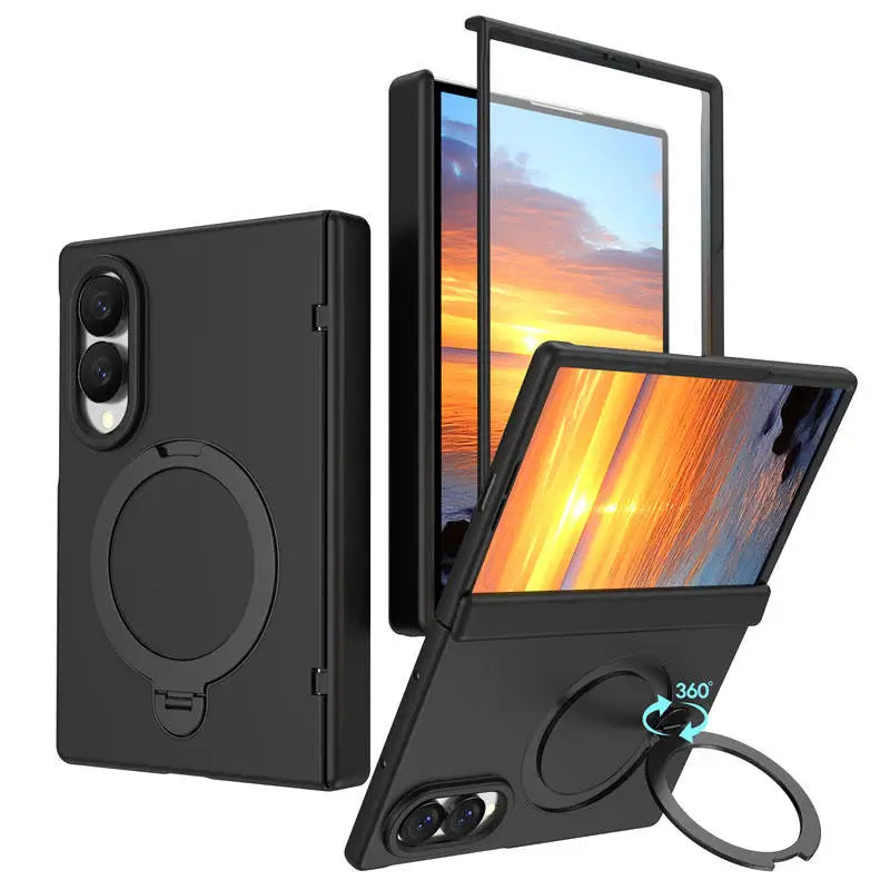 Galaxy Z Fold 8 MagSafe Metal Stand Case with Screen Protector