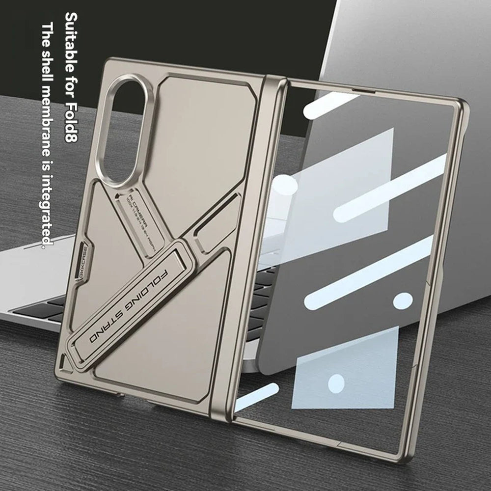 Galaxy Z Fold 8 Slim MagSafe Leather Shockproof Protective Case – View 2