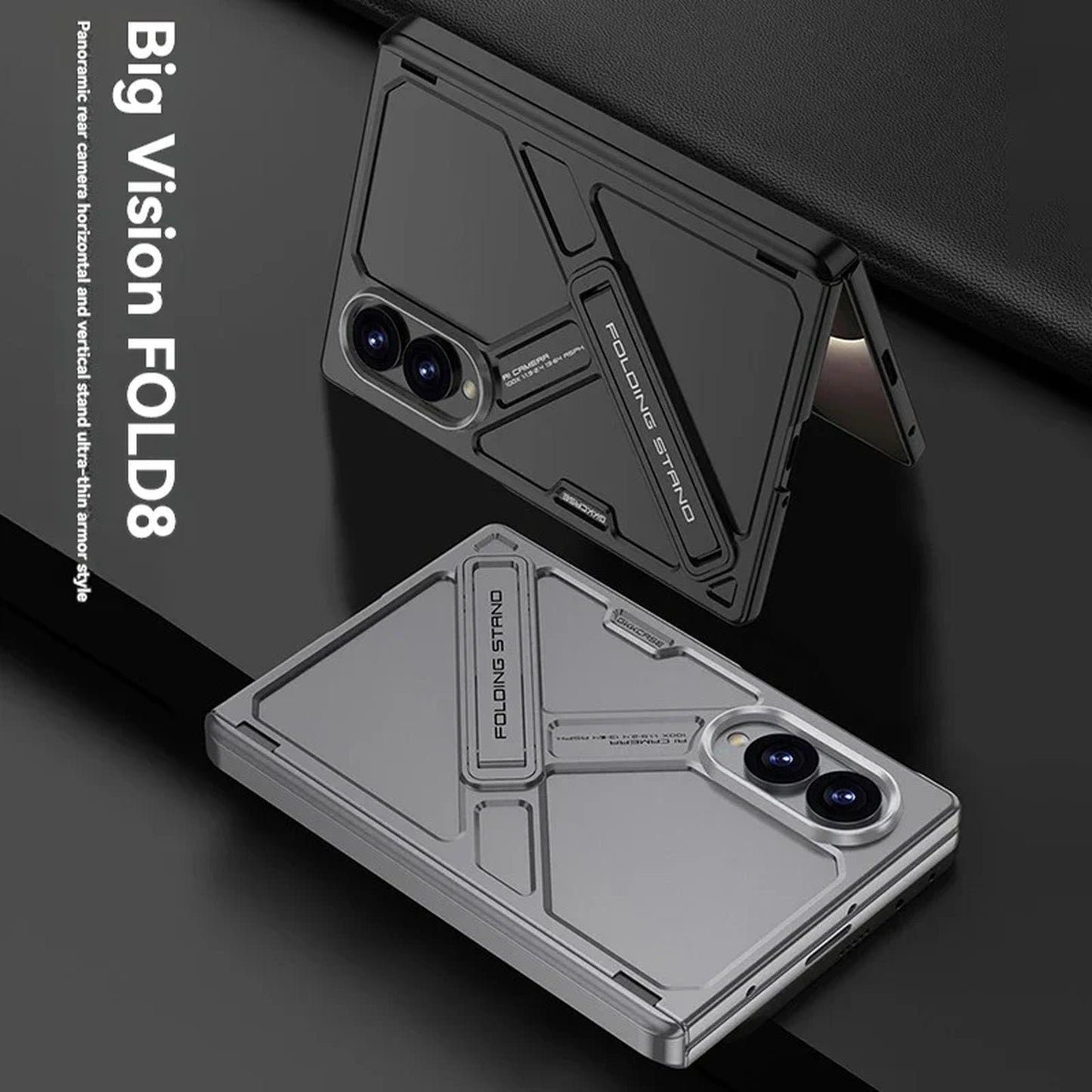Galaxy Z Fold 8 Slim MagSafe Leather Shockproof Protective Case – View 3