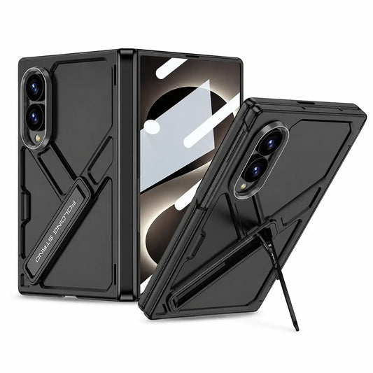 Galaxy Z Fold 8 Slim MagSafe Leather Shockproof Protective Case