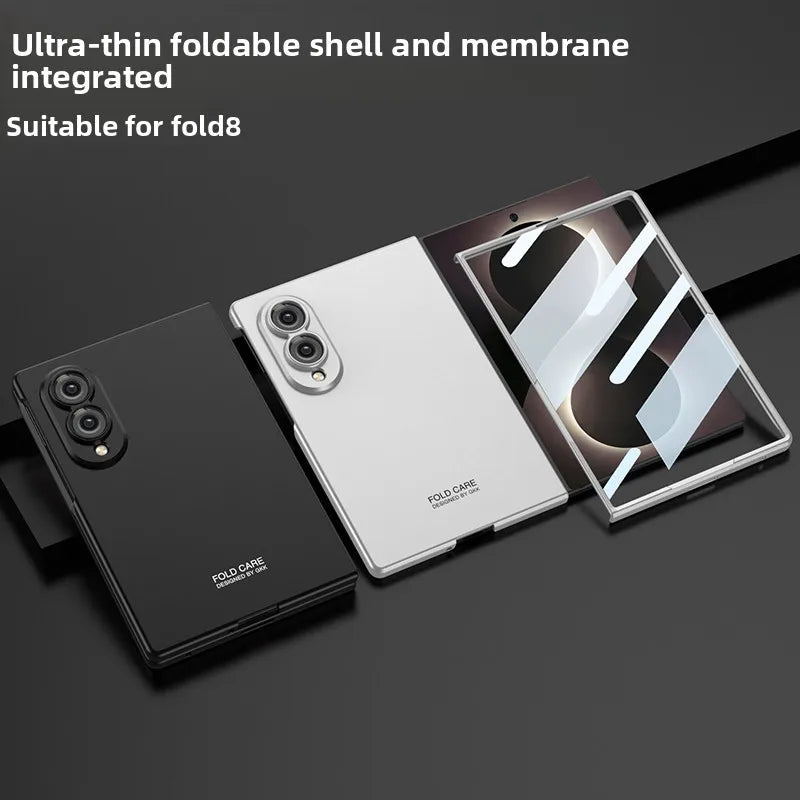 Galaxy Z Fold 8 Slim Matte Case with Screen Protector – View 4