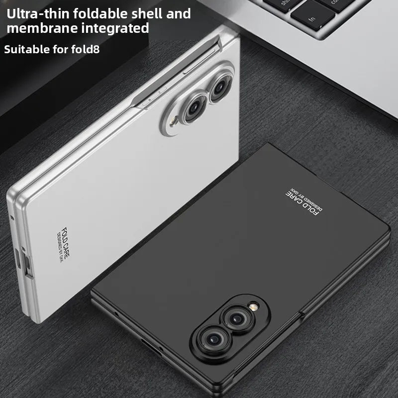 Galaxy Z Fold 8 Slim Matte Case with Screen Protector – View 5