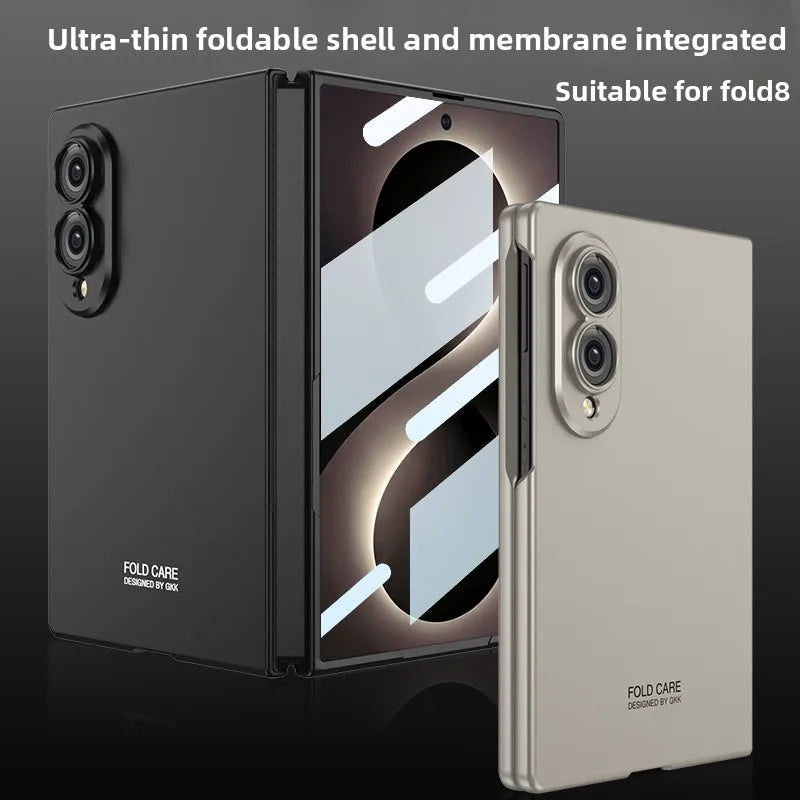 Galaxy Z Fold 8 Slim Matte Case with Screen Protector