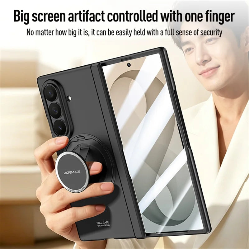 Galaxy Z Fold 8 Ultra Case with HD Screen Protector and Kickstand – View 11