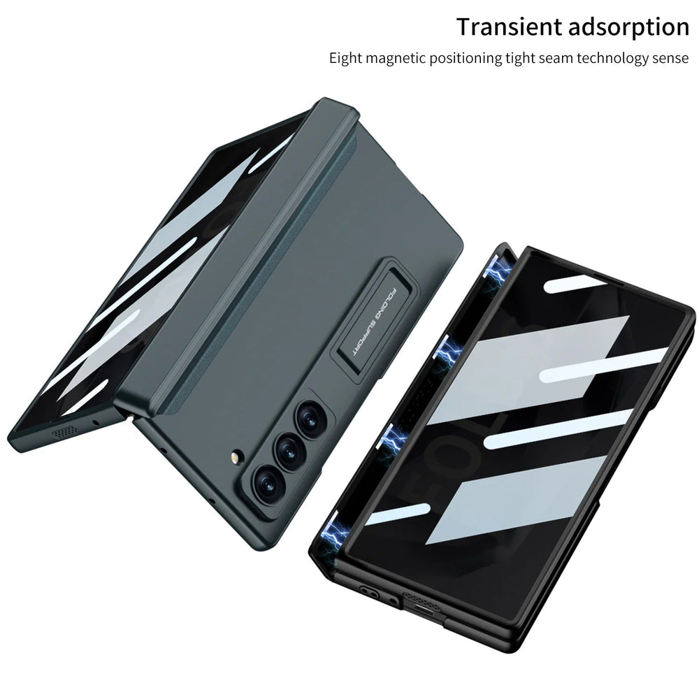 Galaxy Z Fold 8 Ultra Kickstand Case with 360° Hinge Protection – View 6