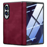 Galaxy Z Fold 8 Ultra Leather Case with Privacy Screen Protector – View 8