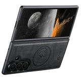 Galaxy Z Fold 8 Ultra Leather Case with Wireless Charging Support – View 4