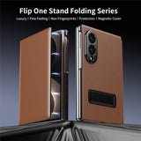 Galaxy Z Fold 8 Ultra Leather Flip Case with Kickstand – View 6