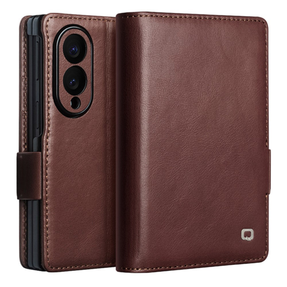 Galaxy Z Fold 8 Ultra Leather Sleeve Case with Landscape Stand – View 12