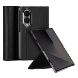 Galaxy Z Fold 8 Ultra Leather Wallet Case with Fold-Out Kickstand – View 8