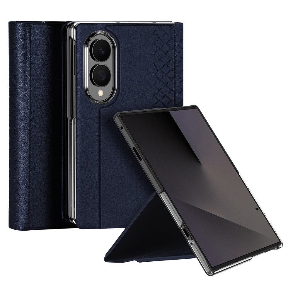 Galaxy Z Fold 8 Ultra Leather Wallet Case with Fold-Out Kickstand
