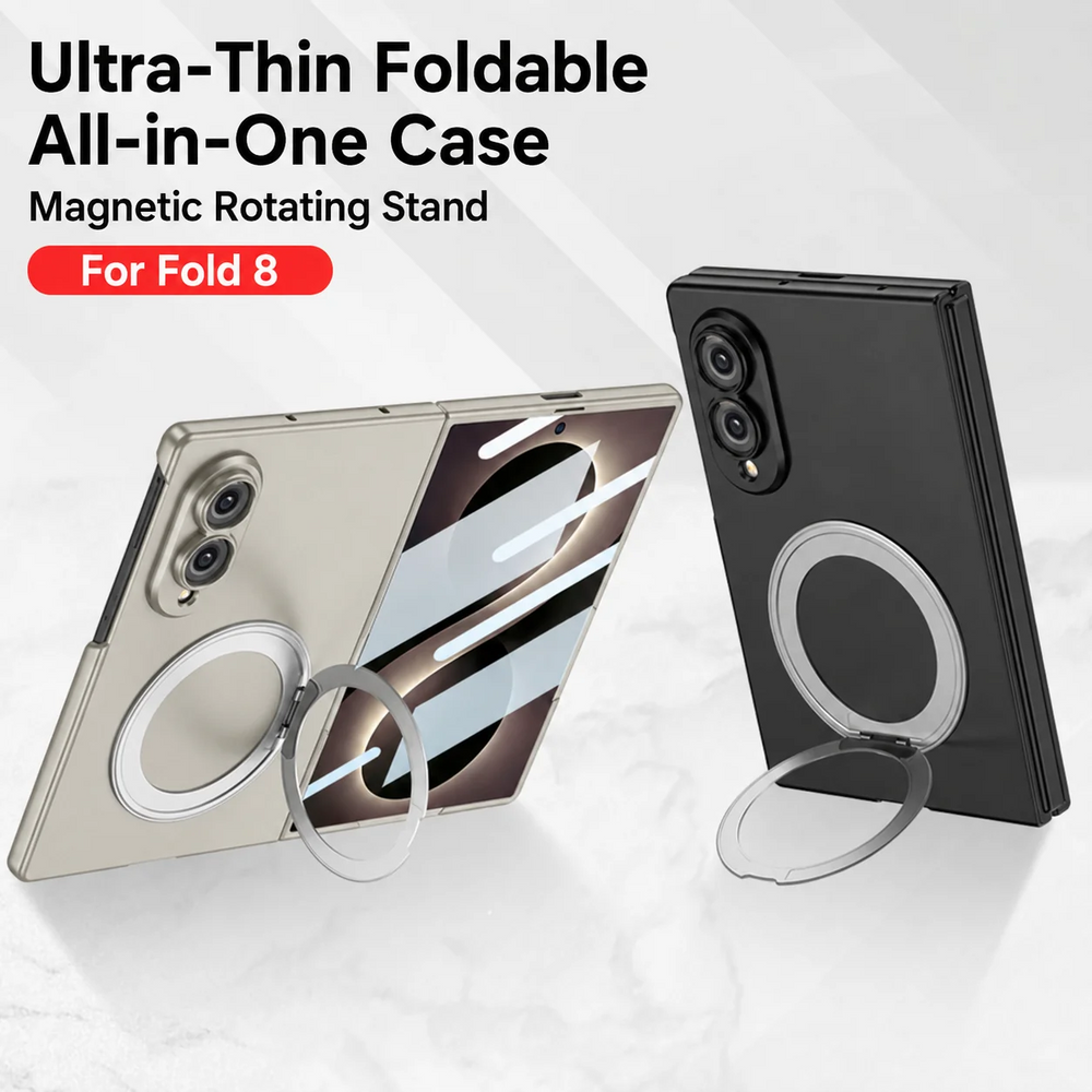 Galaxy Z Fold 8 Ultra MagSafe Case with Rotating Ring Stand – View 4