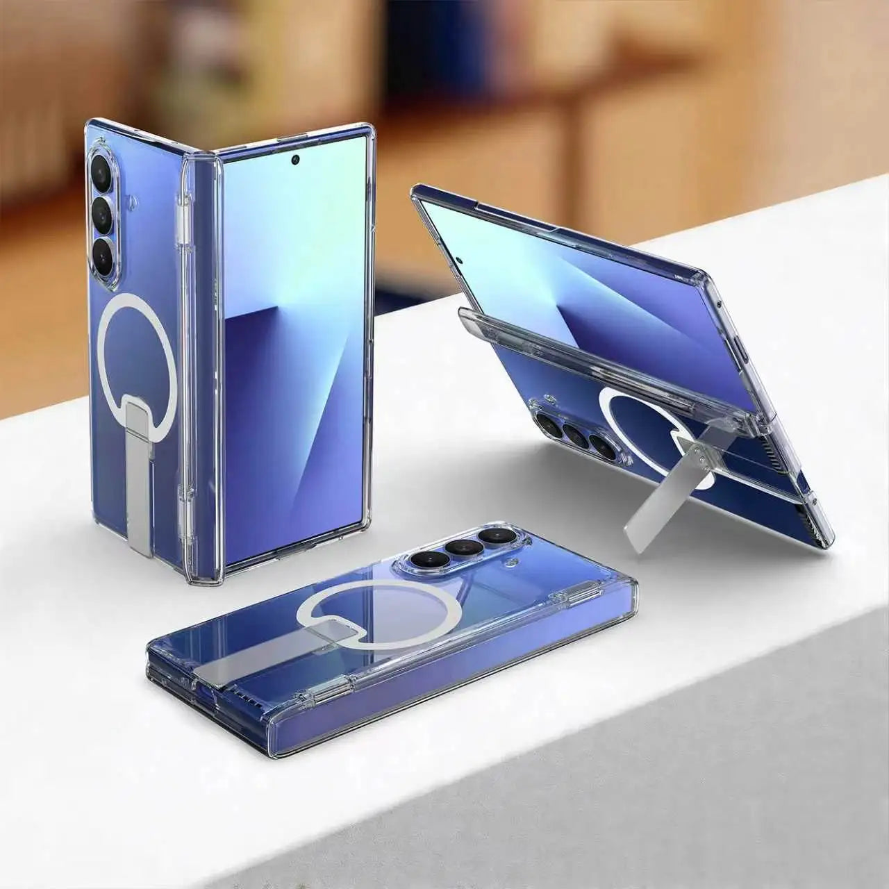 Galaxy Z Fold 8 Ultra MagSafe Kickstand Case with Screen Protector – View 4