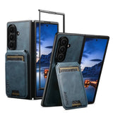 Galaxy Z Fold 8 Ultra Retro Leather Wallet Case with MagSafe – View 4