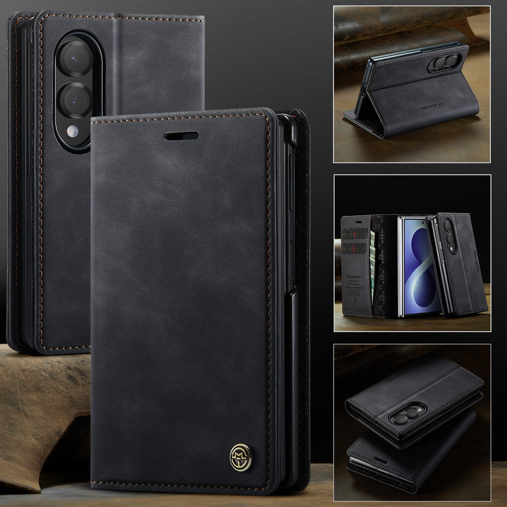 Galaxy Z Fold 8 Ultra Wallet Case with Kickstand and Card Slots – View 4
