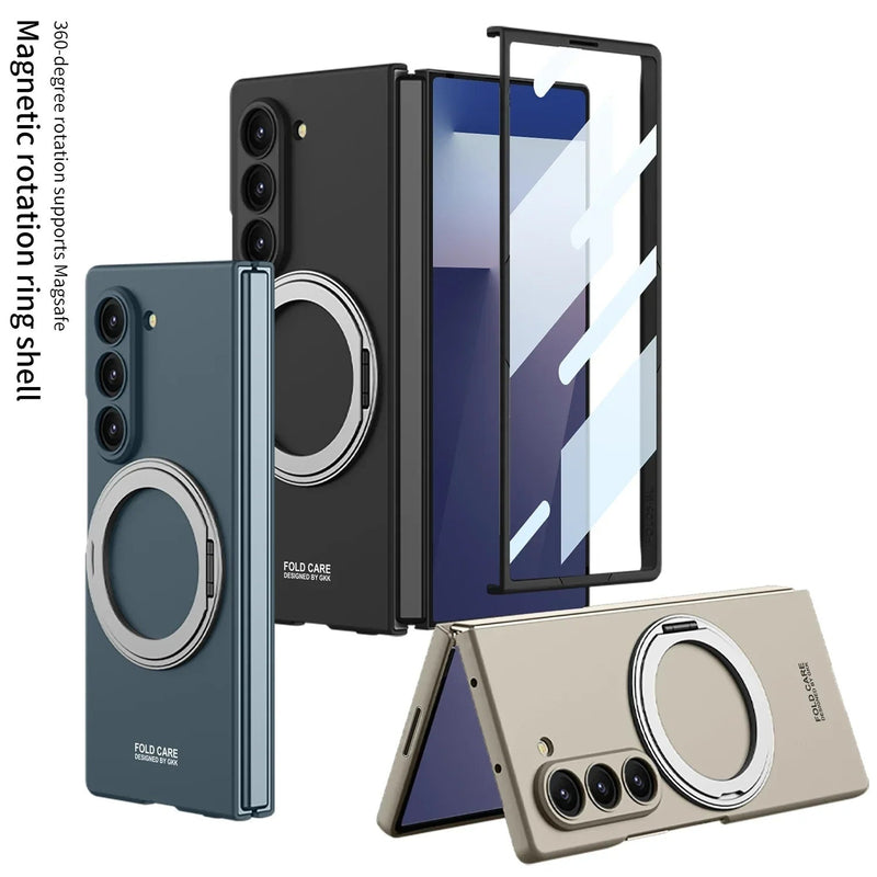 Magnetic Armor Kickstand Case