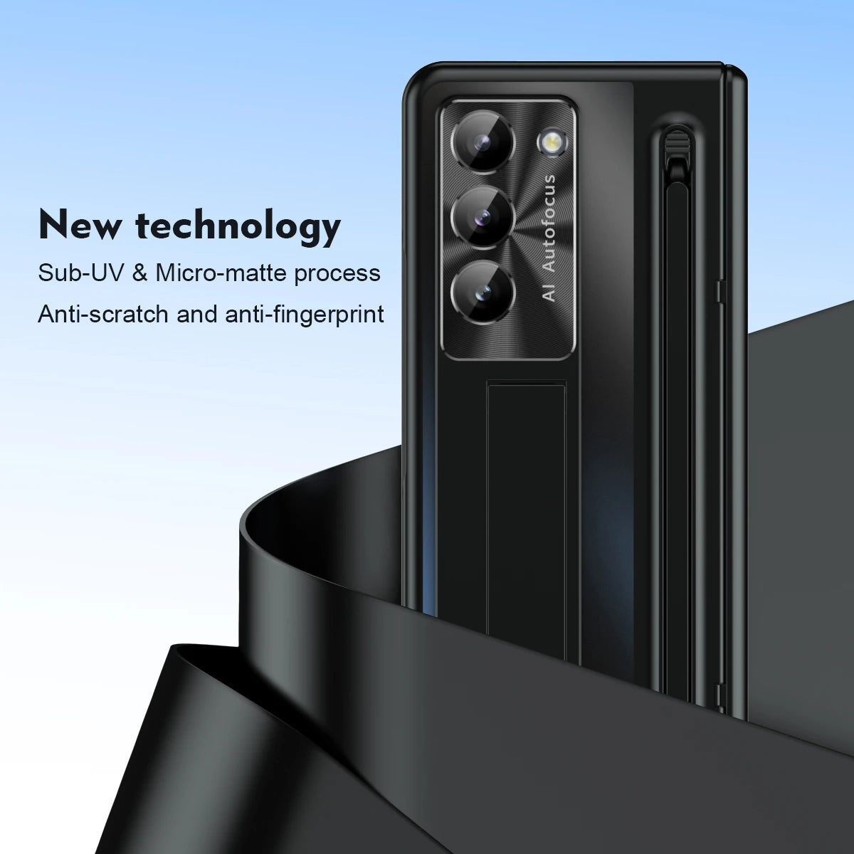 Shockproof Case Hinge Protection Touch Pen Stand