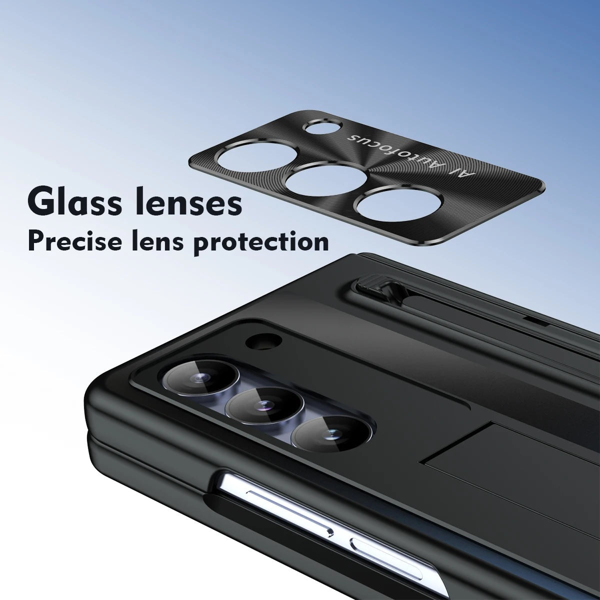 Shockproof Case Hinge Protection Touch Pen Stand