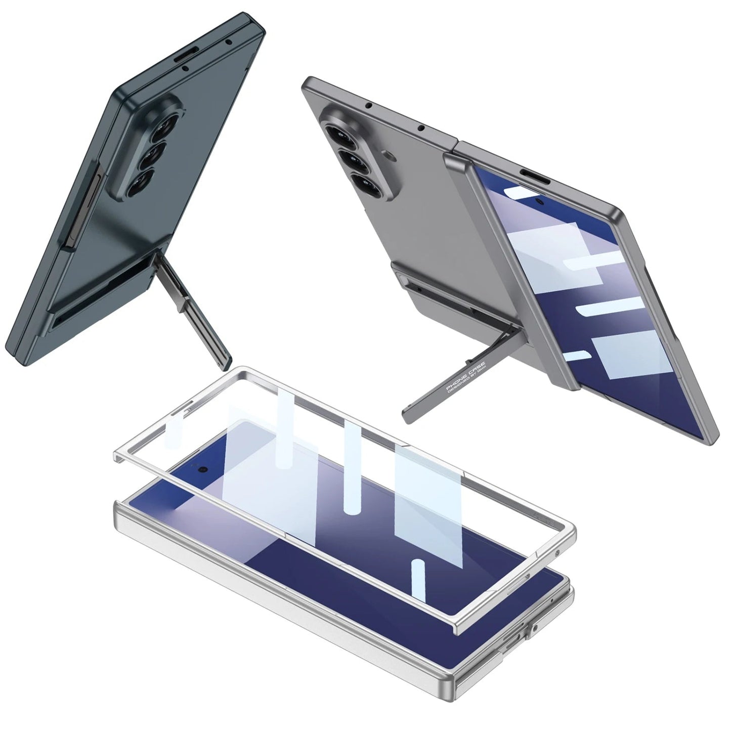 Magnetic Hinge 360 Ultra-thin Stand Cover Case